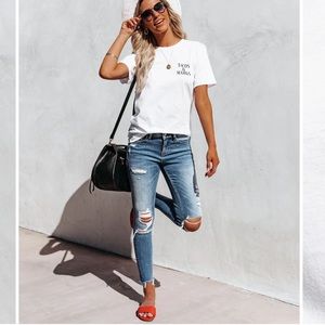 Tacos and Margs Tee from Vici Size Large